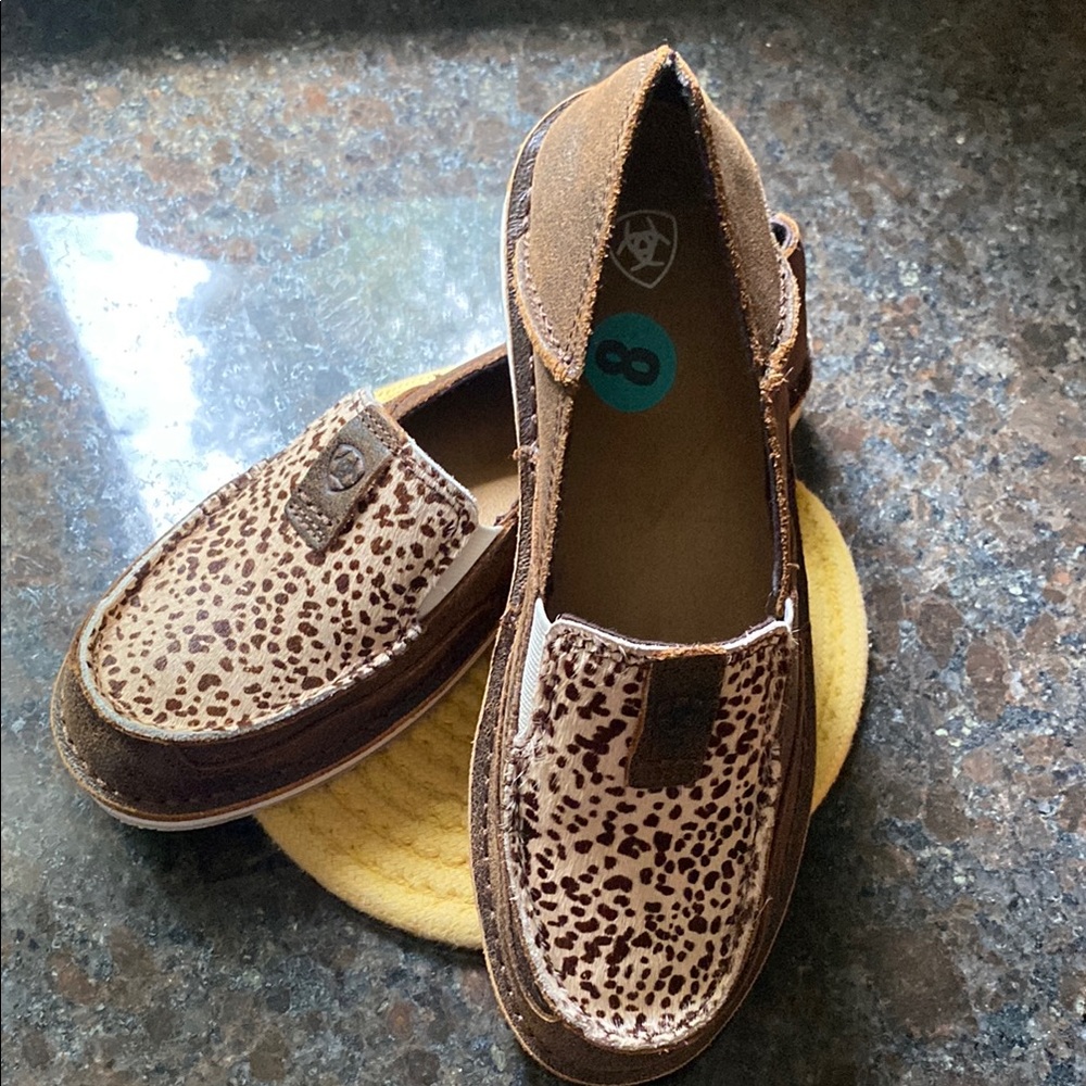 Ariat Brown Loafers Slip-On Flats